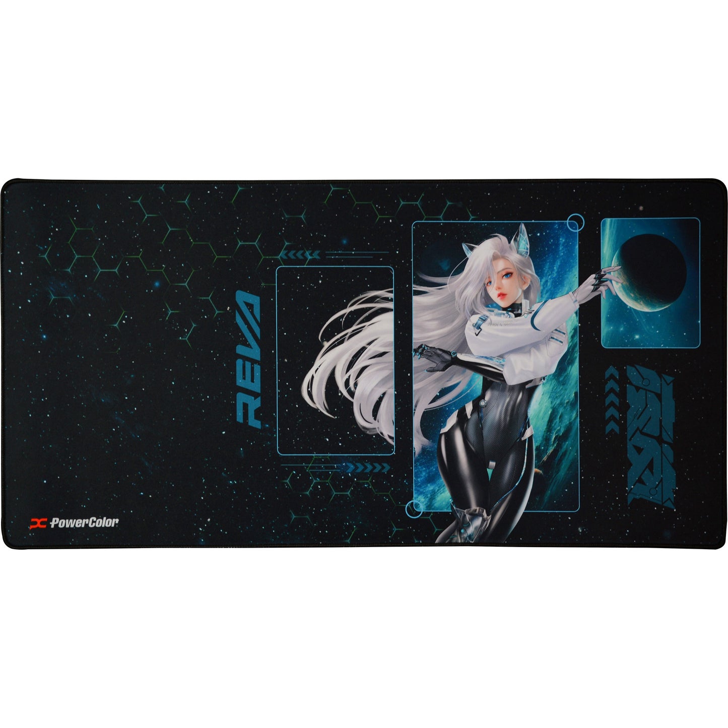 Scheda grafica Powercolor Radeon RX 9070 XT Hellhound Reva16GB in edizione limitata (bianco nero, RDNA4, GDDR6, 3x display port, 1x HDMI)