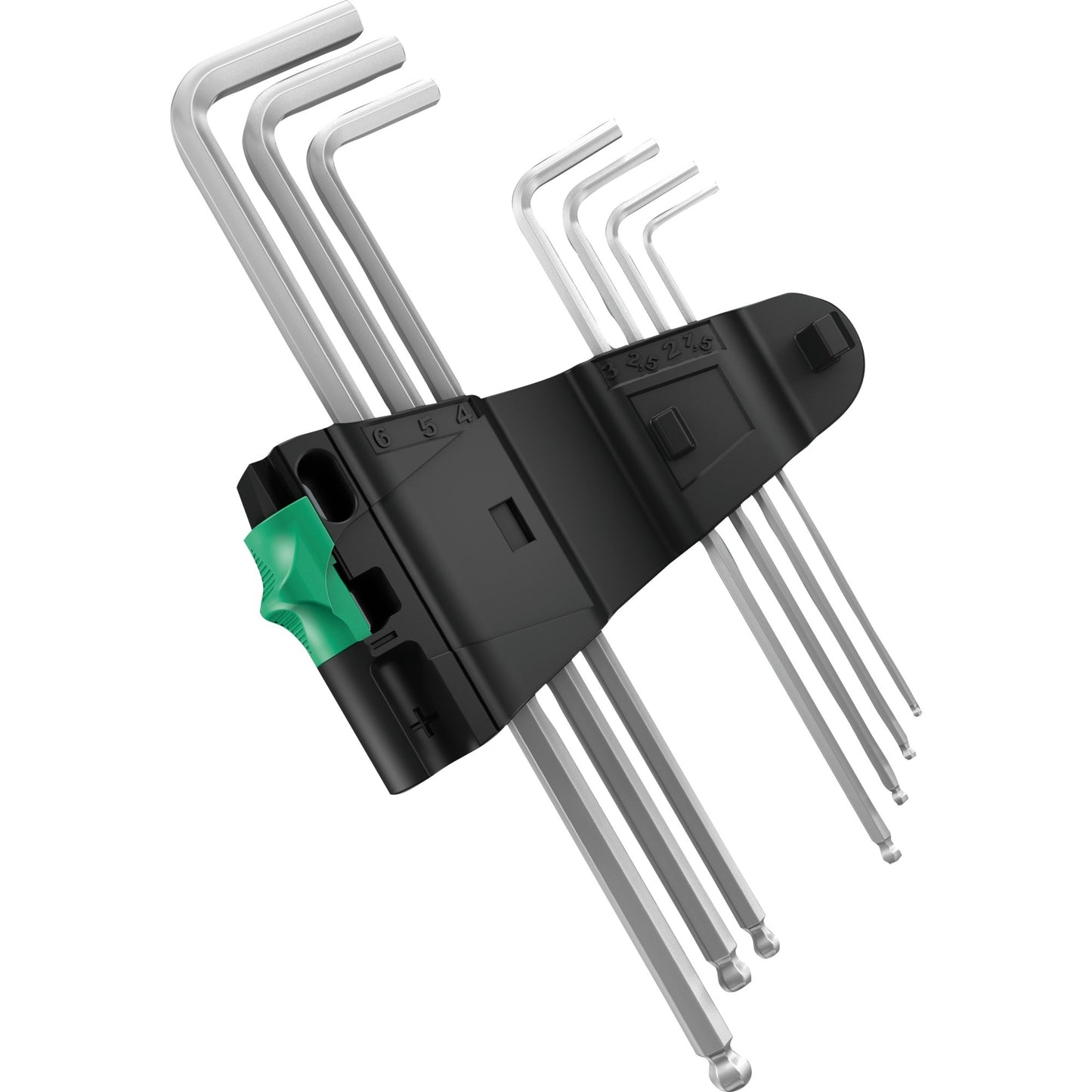 Wera ZUSS keys set 950 9 HEX-PLUS 4