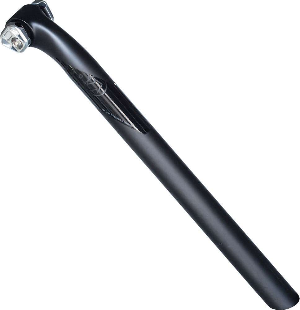 Tija de sillín Vibe Di2 31,6 mm negro carbón