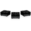 Netgear nighthawk mk73s mesh wifi 6 3-pack mesh router (zwart, 1x router, 2x satellieten )