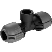 Gardena t-stuk 25 mm x 3 4 binnendraad verbinding (zwart grijs, 2790-20) - afbeelding 1