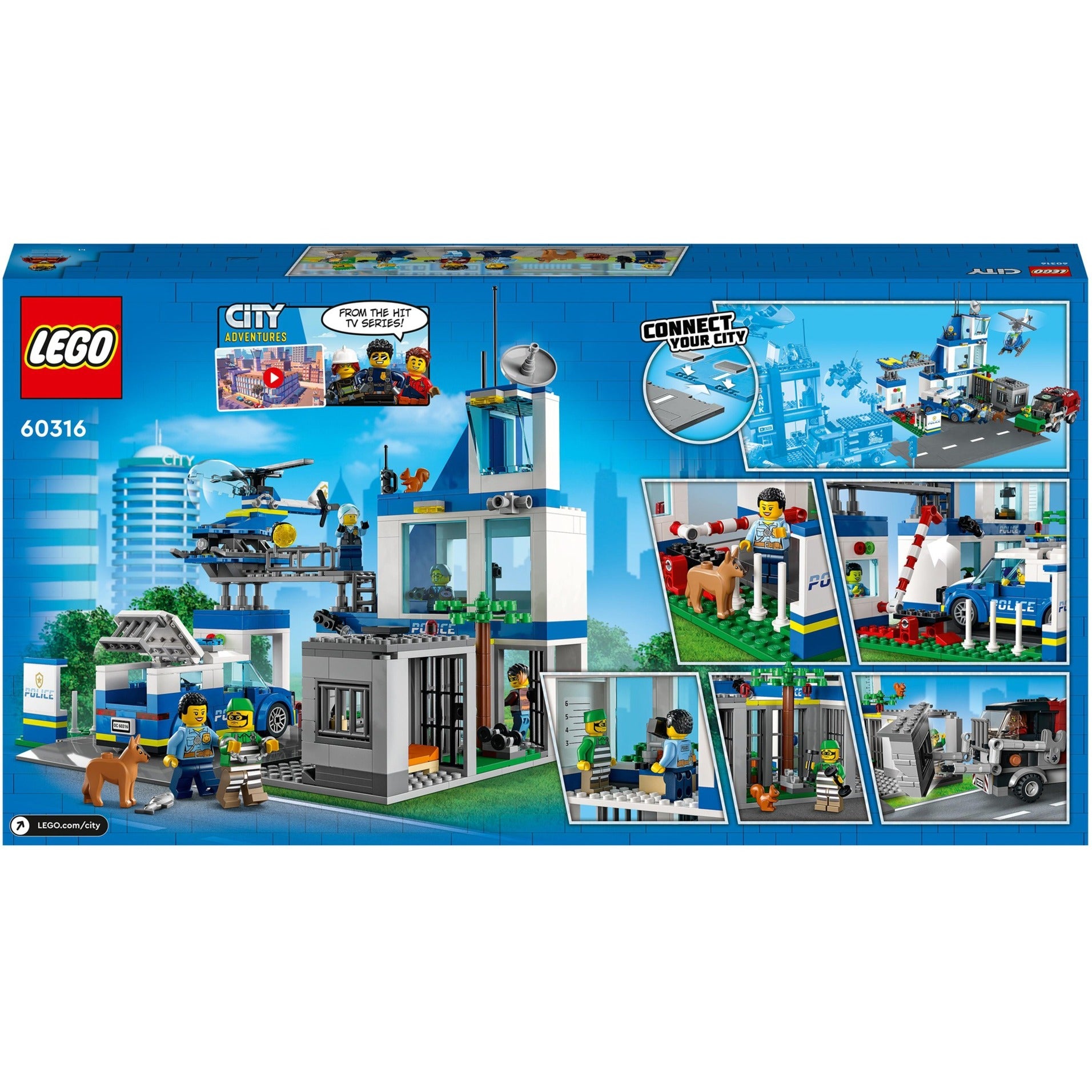 Lego city politiestation - 60316