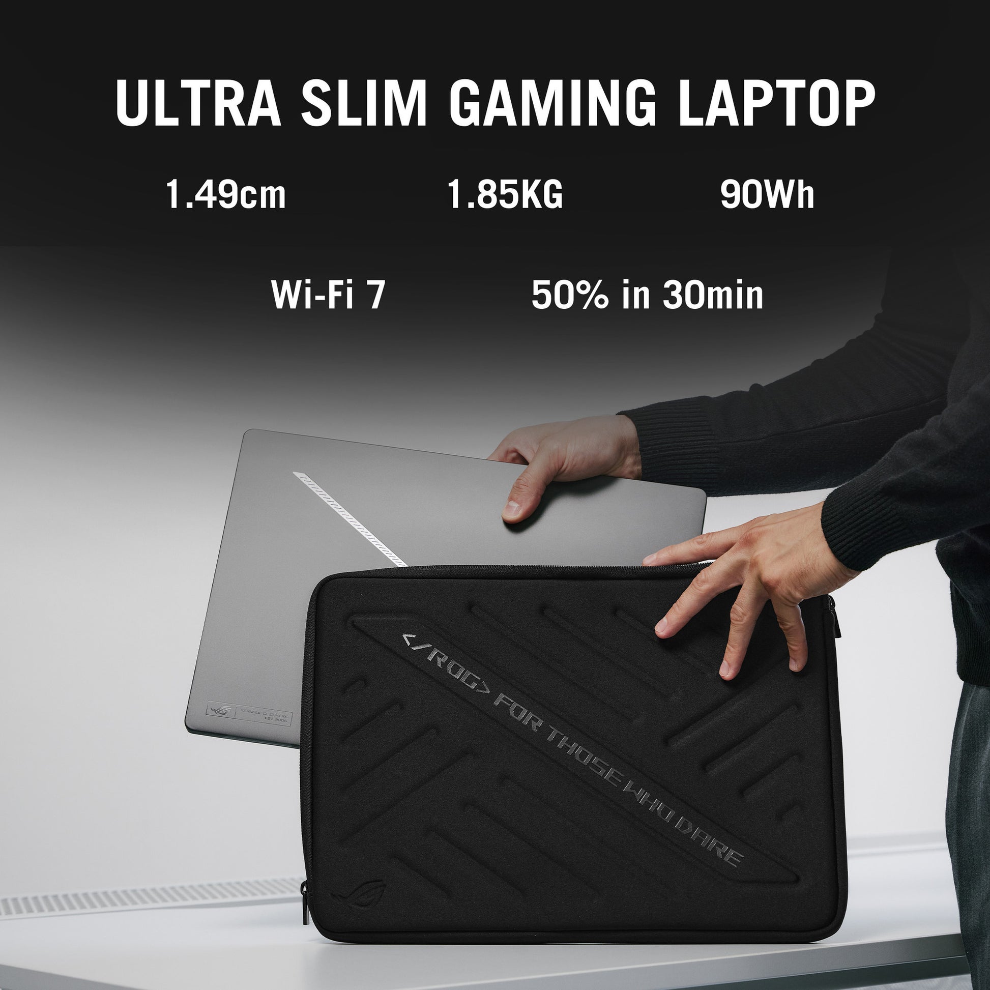 Laptop da gioco Asus rog zephyrus g16 gu605cp-qr103w 16 (grigio | core ultra 9 285h | rtx 5070 | 32 GB | 2 TB SSD)