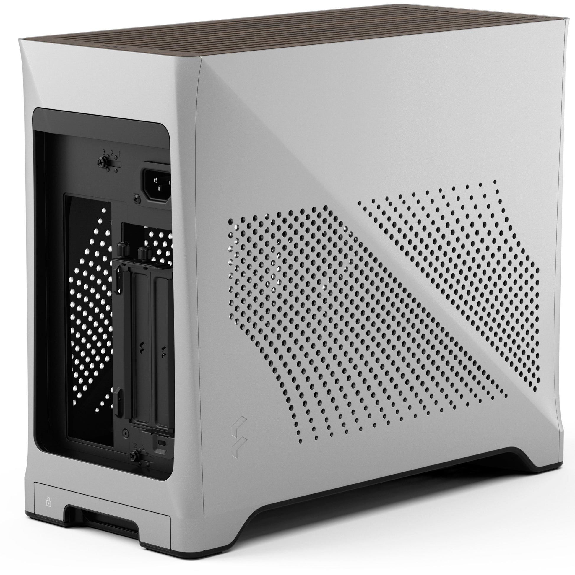 Fractal Design era 2 argento