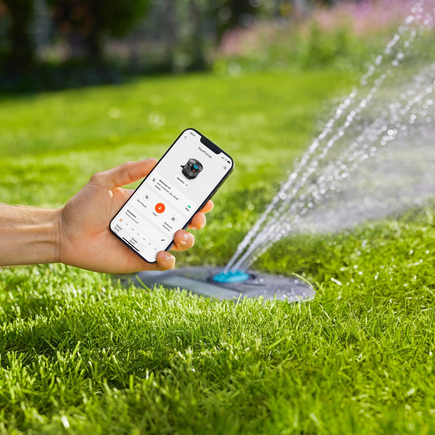 Irrigatore interrato Gardena aquaprecise
