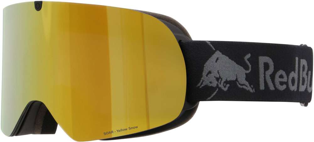 Red bull spect eyewear soar-13ye2 smoke con specchio giallo - maschera da sci