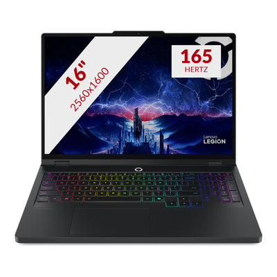 Lenovo legion pro 5 16iax10h (83lu0057mh) 16 portátil para juegos (negro | core ultra 9 275hx | rtx 5070 ti | 32 GB | 1 TB SSD)