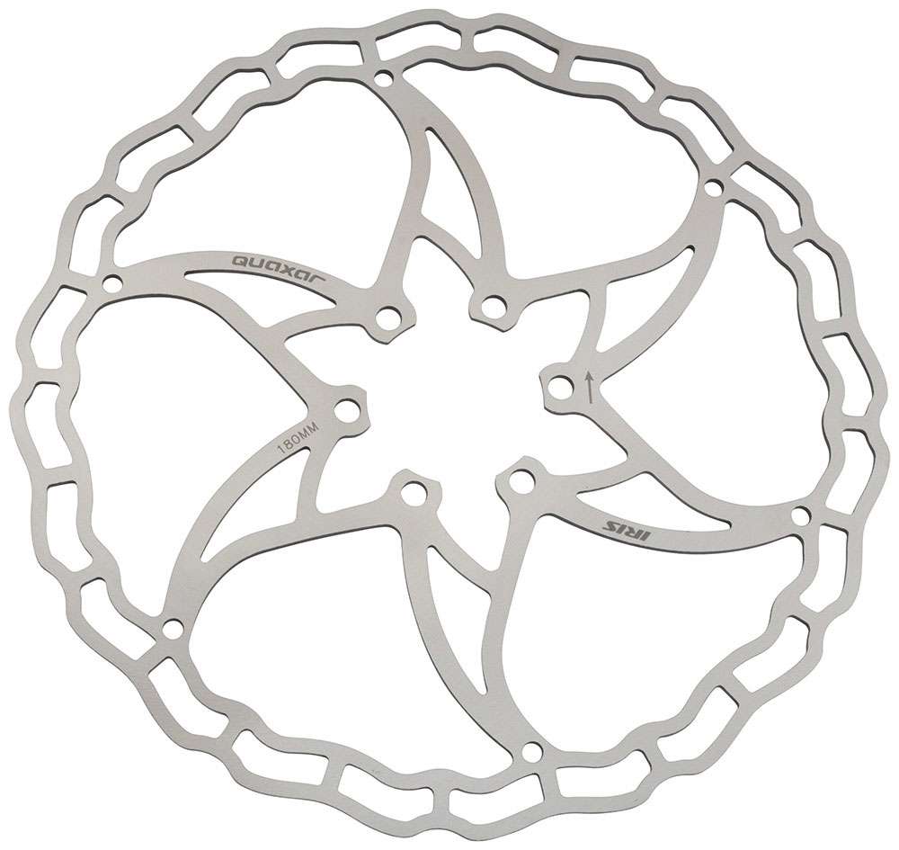 Rotor de disco Quaxar iris ultraligero de 6 orificios
