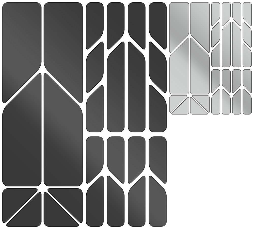 Rie:sel design re:flex plus - set di adesivi