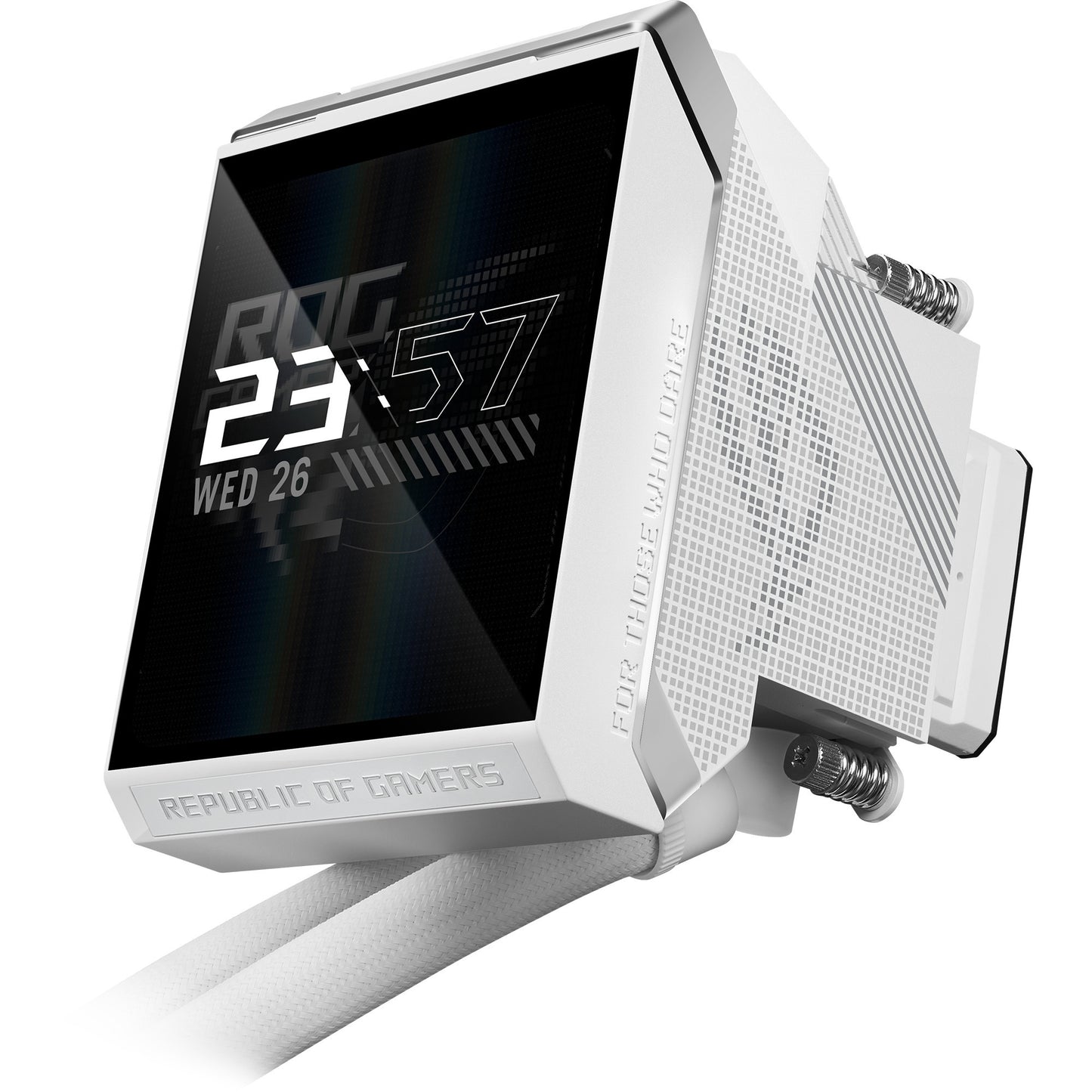 Asus ROG Strix LC IV 360 ARGB LCD Raffreddamento ad acqua (Bianco, PWM a 4 pin)