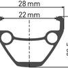 Dt swiss u 533 29 rim