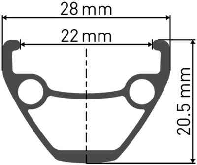 Cerchio DT Swiss U 533 29