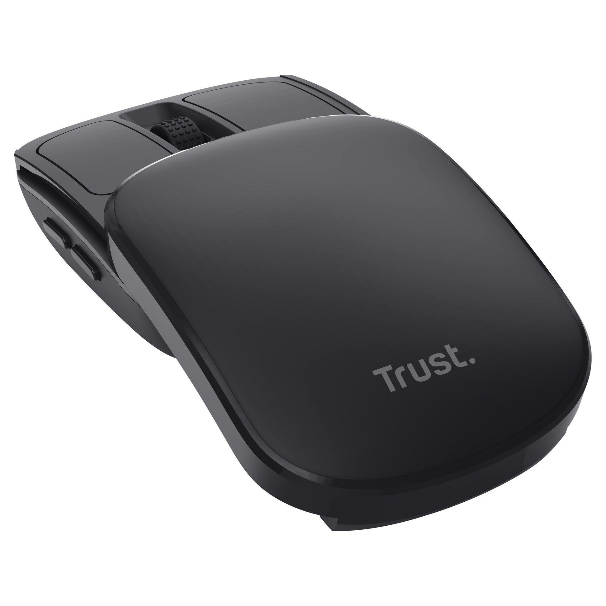 Mouse tascabile portatile e retrattile Trust zylo (nero, 1000 - 2400 dpi)
