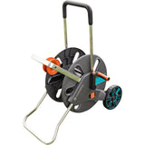 Gardena slangenwagen aquaroll l easy (grijs oranje, 18520-20) - afbeelding 1