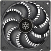 Silverstone air penetrator 120i case fan (zwart, 120 x 120 x 25 mm)