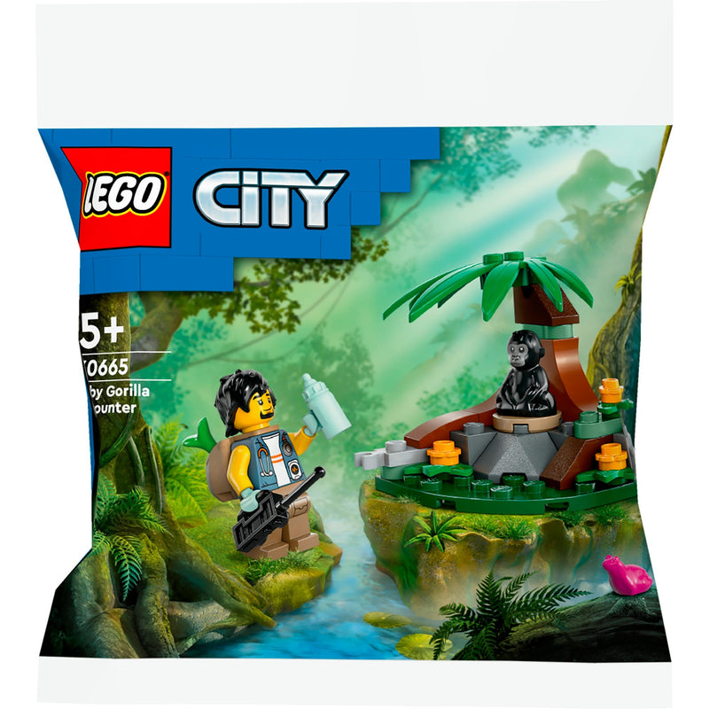 Lego City 30665 Incontro del cucciolo di gorilla
