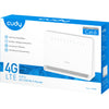 Cudy ac1200 wi-fi 4g lte-cat6 gigabit router lt700e mesh router (blanco, mesh, ranura nano sim)