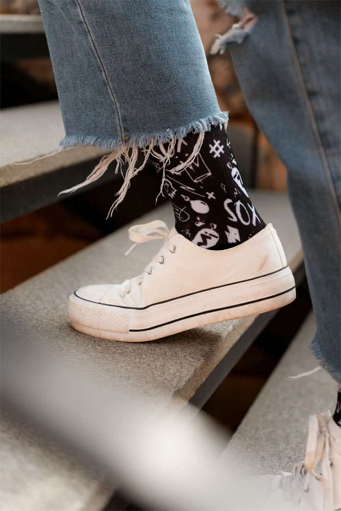 Calzature Sox monocromatiche - calzini