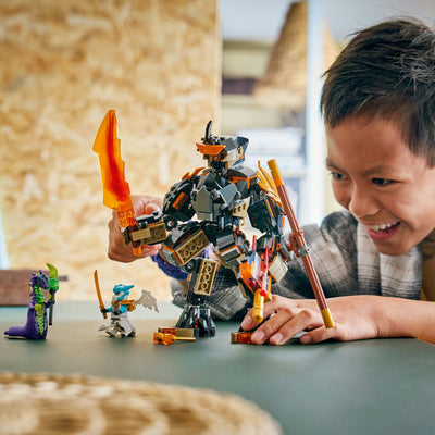 Lego Ninjago 71854 Cole Mission Mech e Dragon Zane