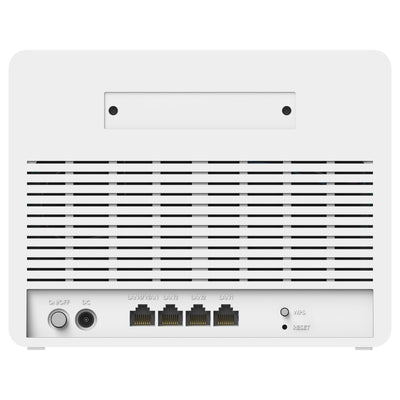 Cudy ac1200 wi-fi 4g lte-cat6 gigabit router lt700e mesh router (wit, mesh, nano simslot)