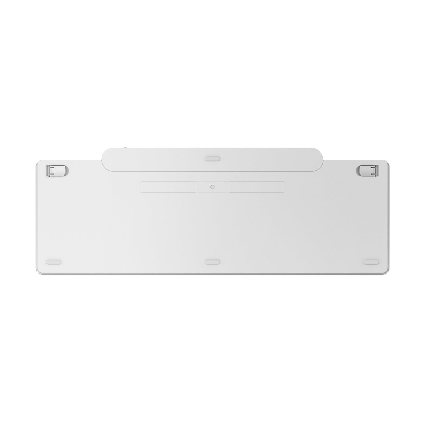 Teclado Bluetooth de carga automática Lenovo 800 (blanco, diseño de EE. UU. (QWERTY), émbolo, 100 %, interruptor de émbolo, Bluetooth 5.1, USB-C)