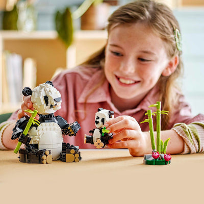 LEGO LEGO Creador 31165 Animales salvajes: familia Panda