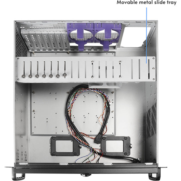Chieftec unc-409s-aio-op custodia rack (nera)