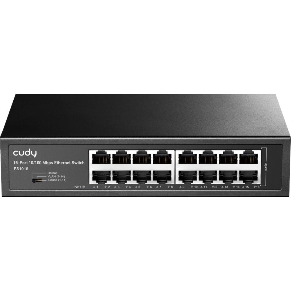 Switch Ethernet Cudy 16 porte 10 100 Mbps (nero)