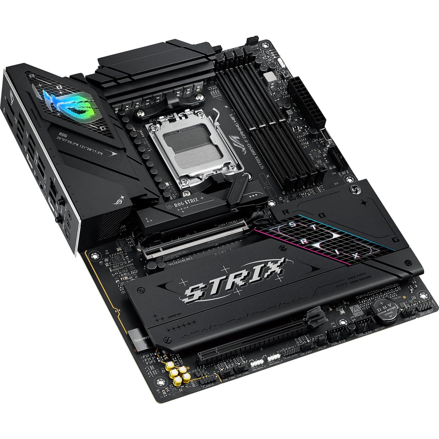 Scheda madre Asus ROG Strix B850-F Gaming WiFi Socket AM5 (2,5 GB-LAN, Wi-Fi 7, BT, audio, ATX)
