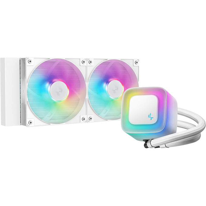 Deepcool le240 v2 refrigeración por agua (blanco)