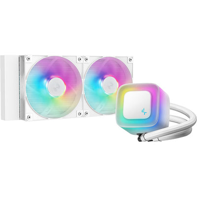 Deepcool le240 v2 raffreddamento ad acqua (bianco)
