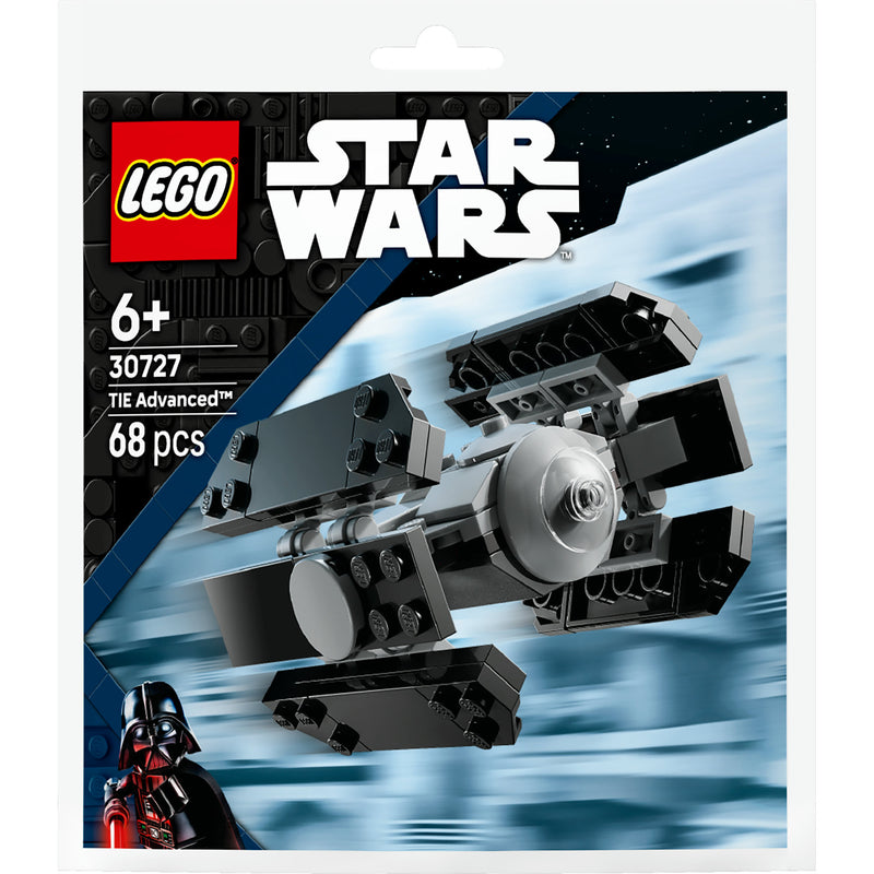 Lego 30727 bolso star wars tie advanced™ mini modelo | 10 piezas