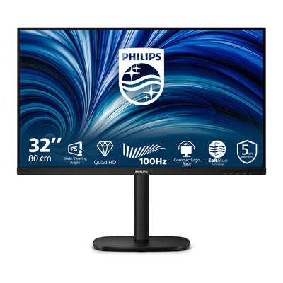 Monitor Philips 32b2n3500 31,5 (nero, 2x HDMI, porta display, 3x USB-A, USB-B)