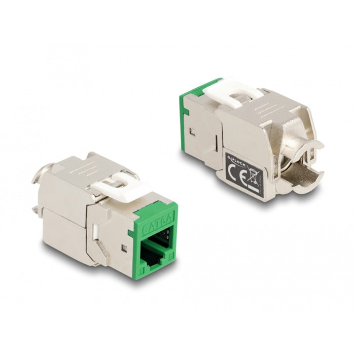 Delock Keystone Module RJ45 Jack a LSA Cat 6A Tolfree