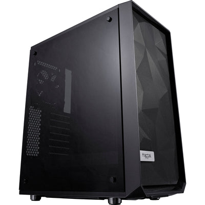 Design frattale Meshify C vetro temperato scuro