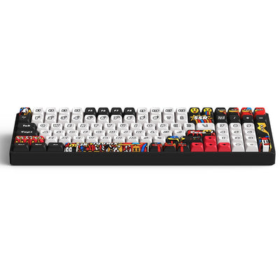 Teclado mecánico inalámbrico de diario de graffiti Iqunix F97
