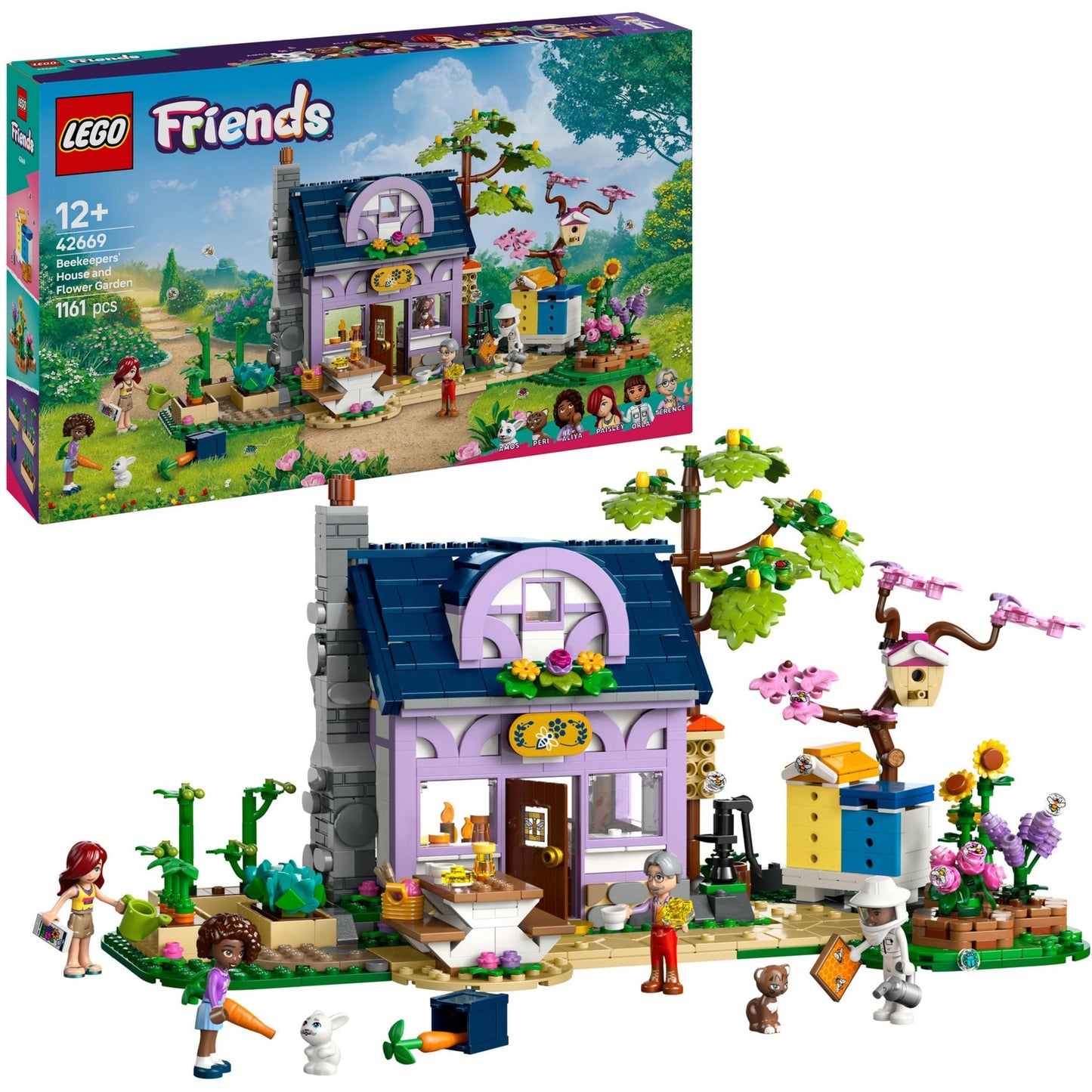Lego friends - imkershuis en bloementuin constructiespeelgoed (42669)