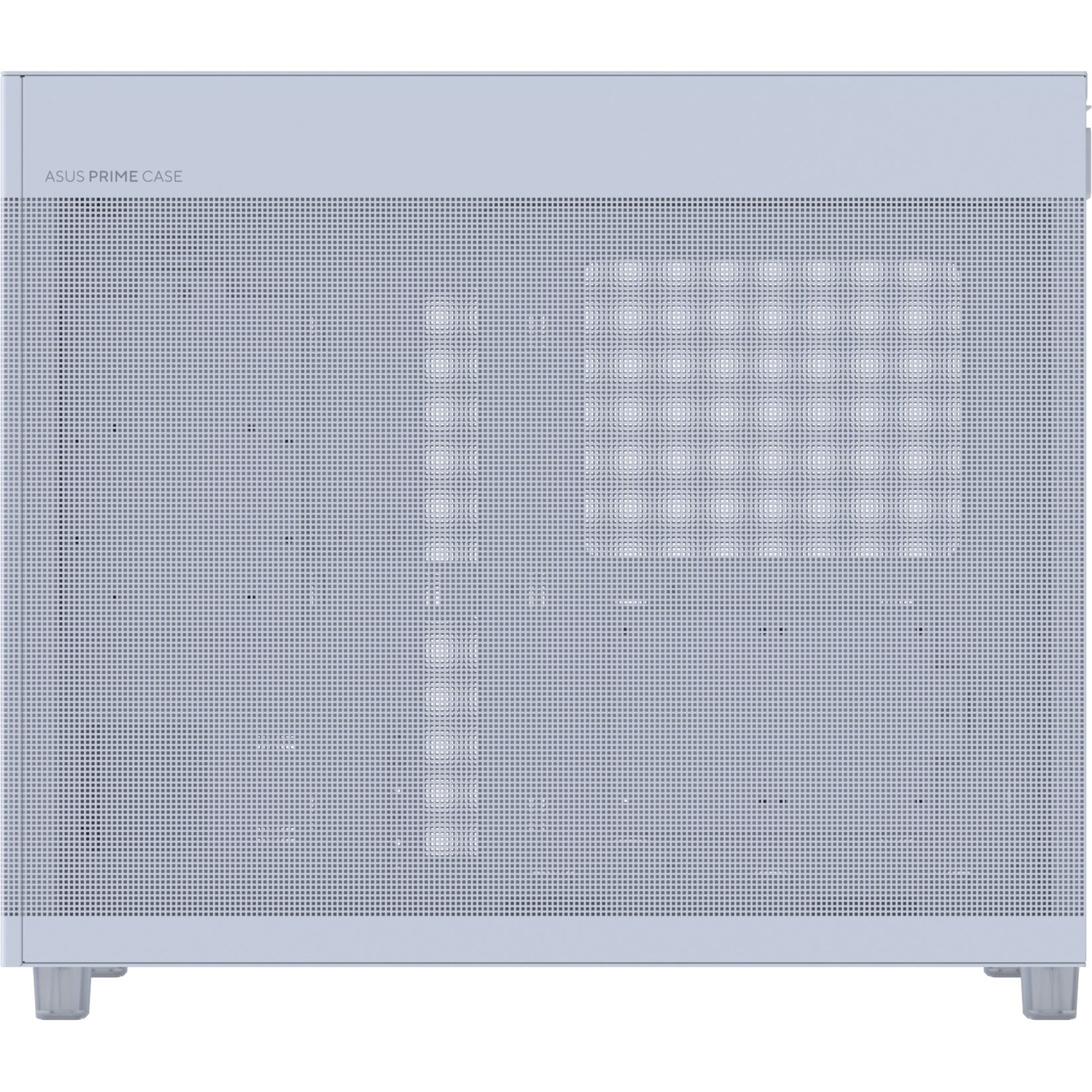 Asus Prime Ap303 - Alloggiamento Midi Tower con pannello a rete (bianco | 2x USB-A | 1x USB-C)