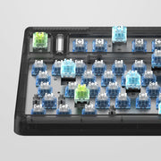 Teclado mecánico inalámbrico Iqunix OG80 Og80 Dark Side - afbeelding 5