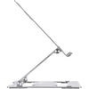 Act connectivity laptopstandaard aluminium (aluminium, opvouwbaar, traploos in hoogte verstelbaar)