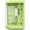 Hyte y70 midi tower behuizing (lichtgroen | 2x usb-a | 1x usb-c | tempered glass)