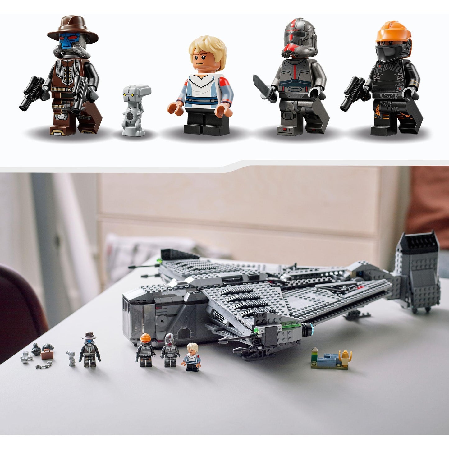 Lego star wars - el juguete de construcción justificador (75323)