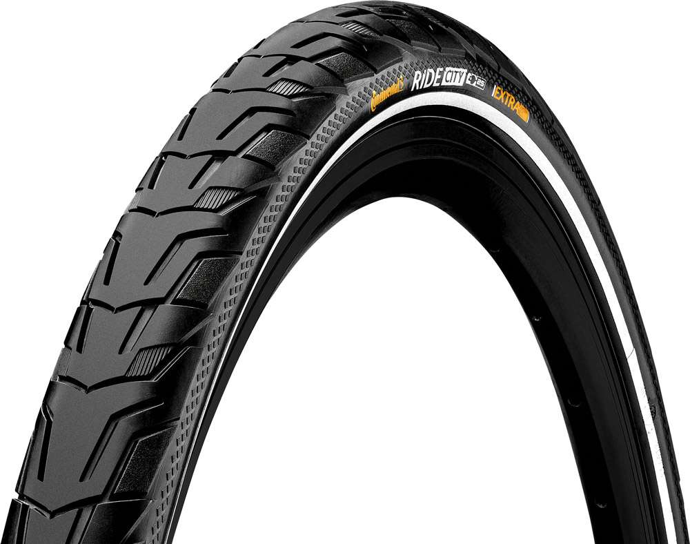 Continental buitenband ride city breaker 32-622 zwart reflex