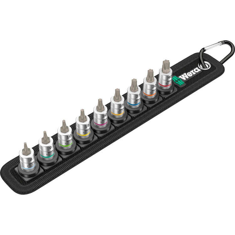 WAA RIEM BIT DOPS SET Torx 1 4 drive | 9-piece