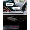 Icy box ib-hub1436-cpd usb-hub (zwart, 2x usb-a, 2x usb-c)