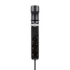 Neomounts DS22-840BL6 SECKE DE ESCRITO CON CLAMP, 1.4 m, interior, tipo F, plástico, negro, entrega de energía
