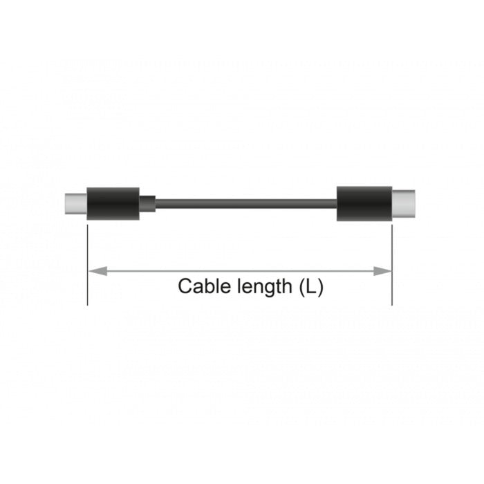 Delock HDMI> DVI (24+1) two -way cable