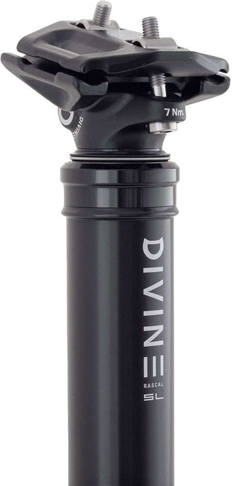 Tija telescópica Bikeyoke Divine Sl Rascal de 80 mm