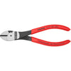 Knipex kracht-zijsnijtang 74 01 160 kniptang (rood)