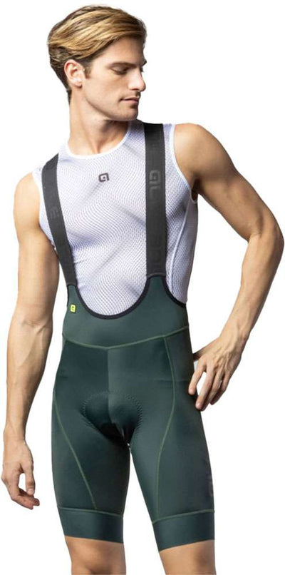 Alé magic color - bib shorts with pad